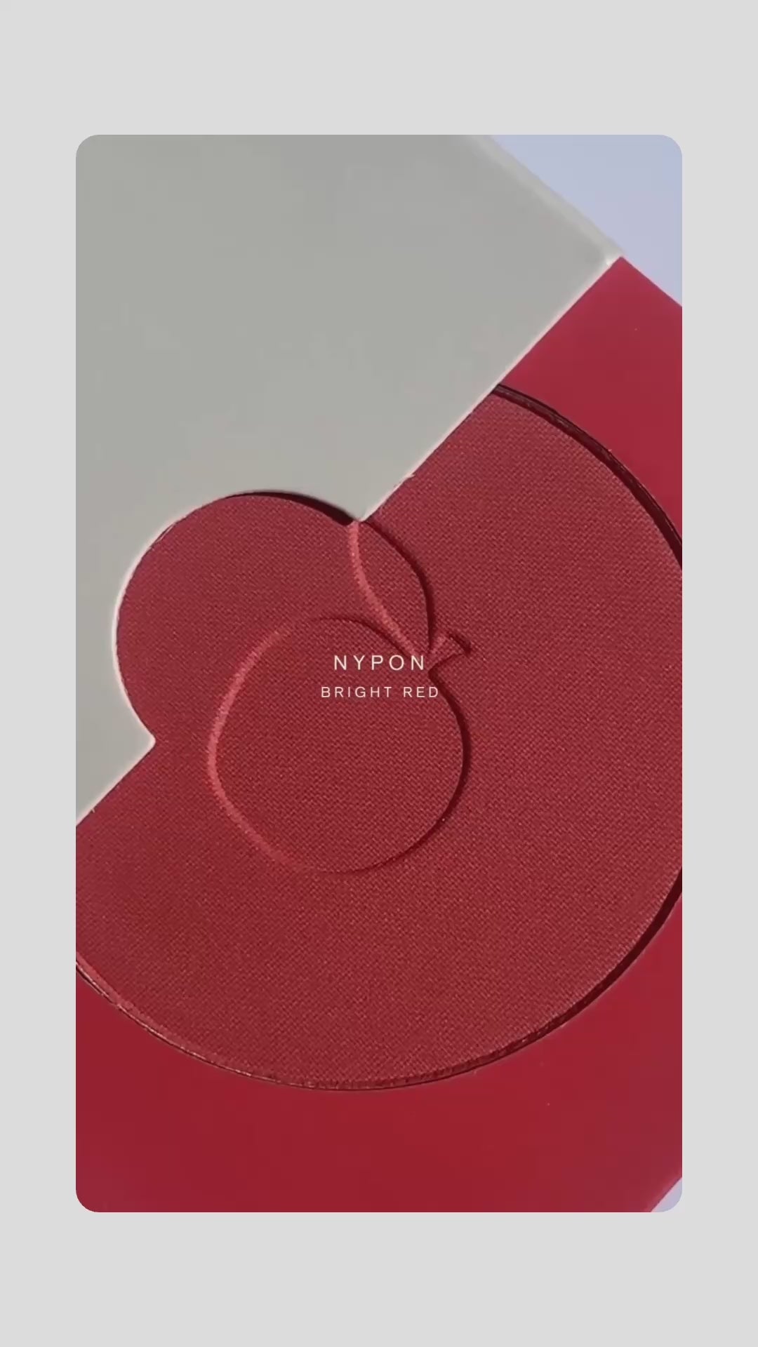 #Shade_Nypon Bright Red