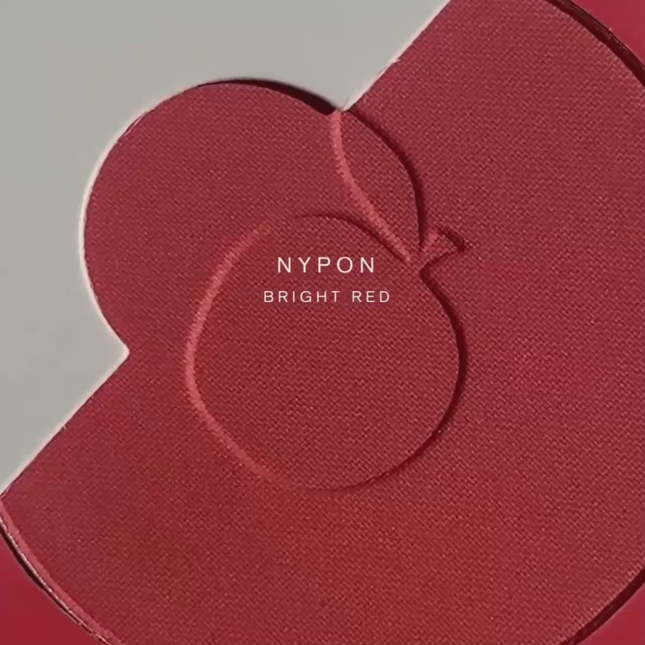 #Shade_Nypon Bright Red